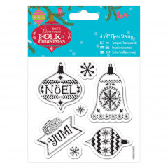 Clear Stamps - Folk Christmas - Yum